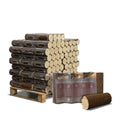 Pollmeier Premium Buchenholz Briketts 6kg x 50 Gebinde 300kg Palette