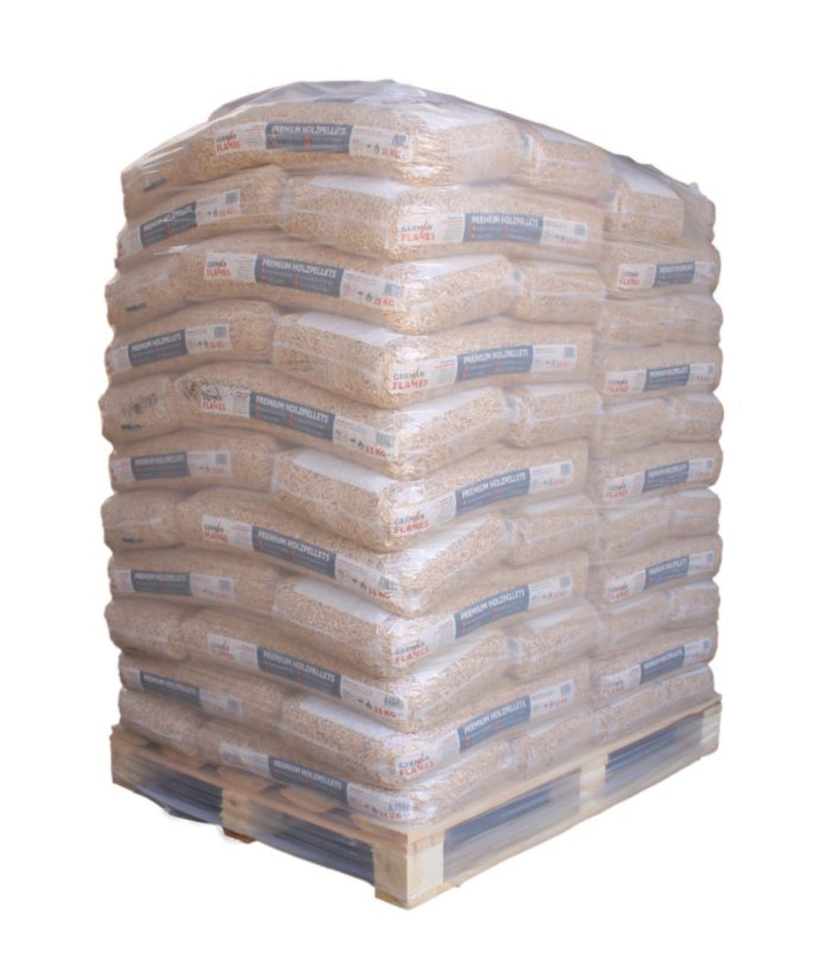 Holzpellets GERMAN FLAMES – 990kg (33Sack X 15 kg) 990 kg